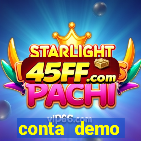 conta demo plataforma slots